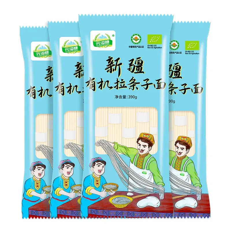 元溢慷 有机拉条子面 390g*1袋 390 克