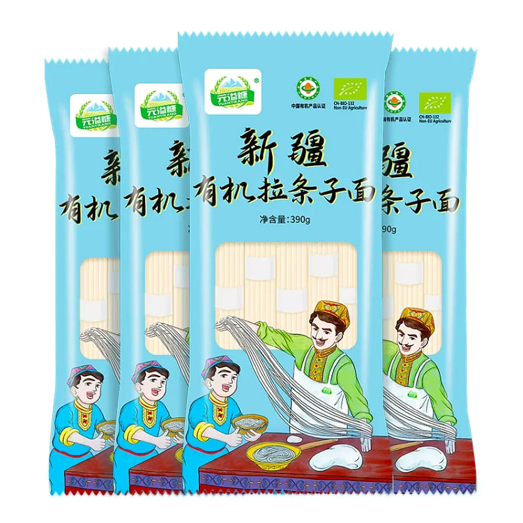 元溢慷  有机拉条子面  390g*1袋