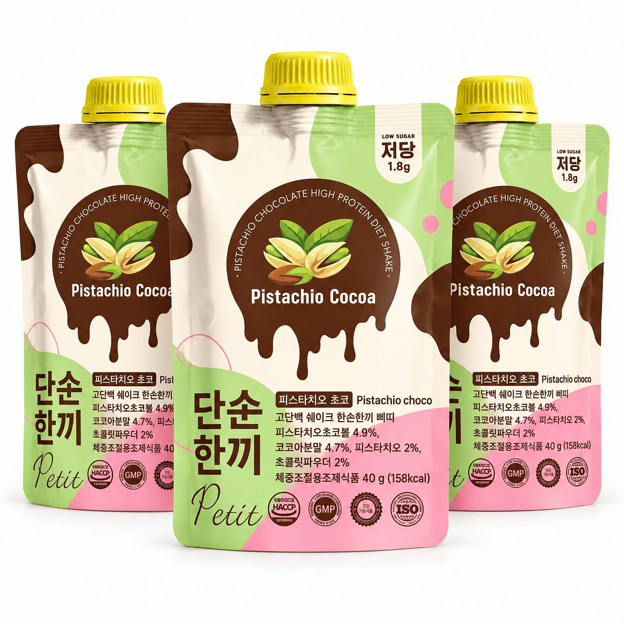 Pistachio Cocoa Protein Shake 40g 1 each