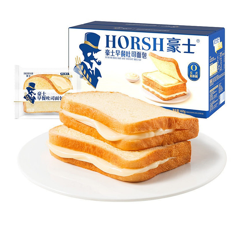豪士早餐吐司夹心面包460g蛋糕健康营养速食正品 460 克