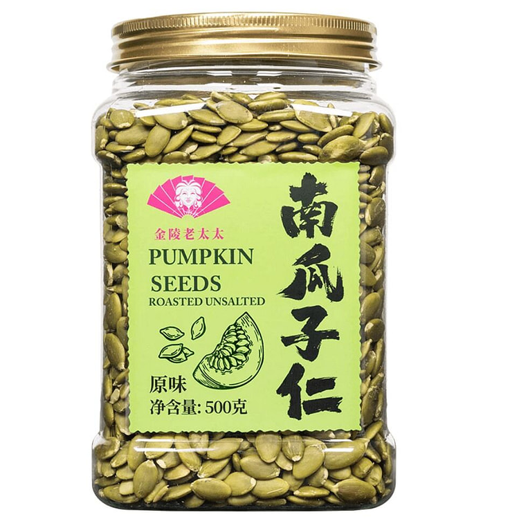 Jinling Grandma roasted pumpkin seeds 500g 500 g