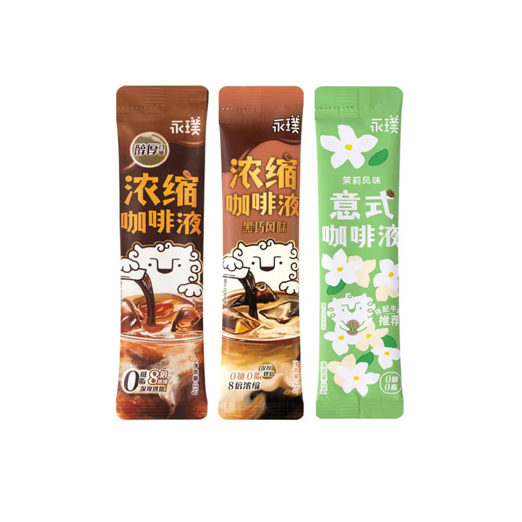 Concentrated coffee extract Jasmine Rich Dark Choc 25 g*3 pack