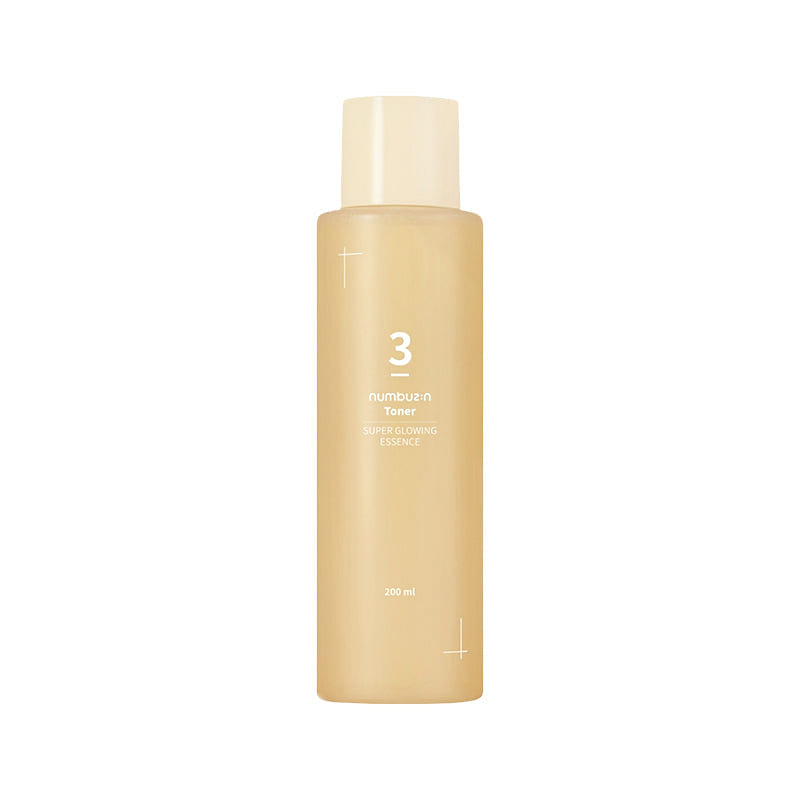 Numbuzin’s No.3 Super Glowing Essence Toner 200ml 1 each