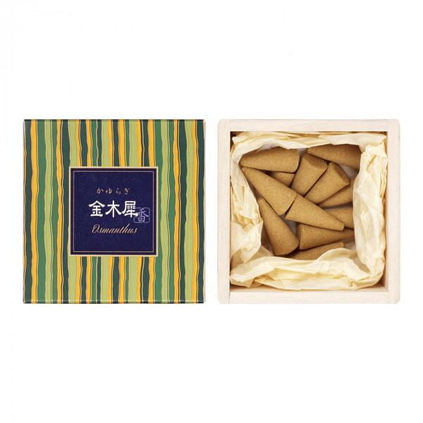 Nippon Kodo Kayuragi Osmanthus Cone Incense 12pcs 1 each
