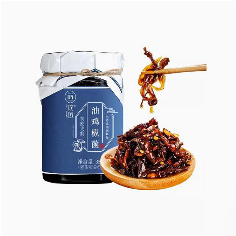 Yunnan Specialty Chicken Fir Mushroom Sauce Fried Chicken Fungus with Rice 350g/ 350 g