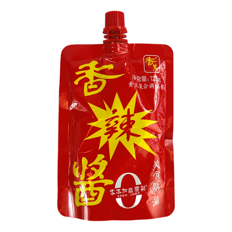 香其酱 拧盖香辣128g*2袋东北调味酱蘸酱菜
