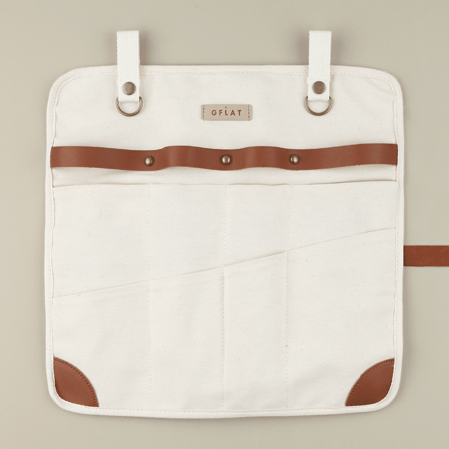 Gflat Kitchen Tool Organizer – Ivory 1 each