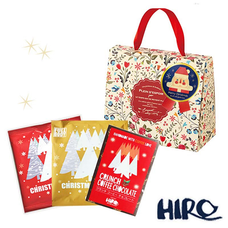 Hiro Christmas Limited Edition Drip Coffee Chocolate Set 3 pcs