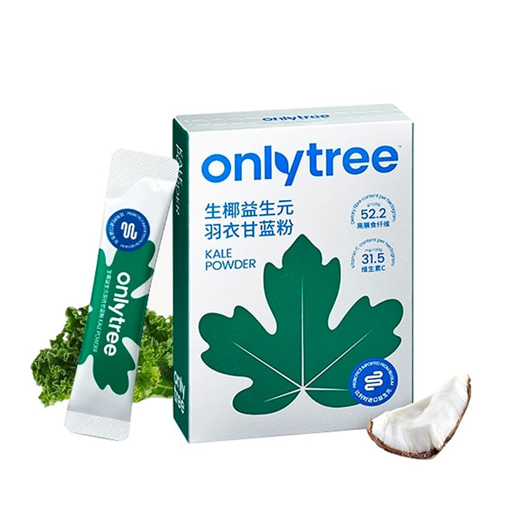 Raw coconut prebiotic kale meal replacement