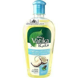 Dabur Vatika Enriched Coconut Oil with Castor & Henna, 300 ml bottle 300 ml