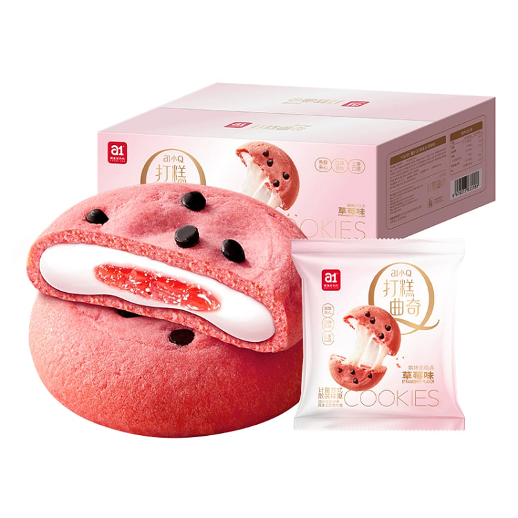 a1 rice cake Cookie Filled pastry 380g soft cake strawberry flavor