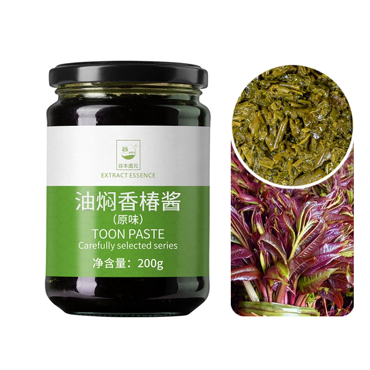 谷本道头茬椿芽油焖香椿酱200g*1瓶