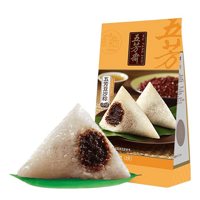 五芳斋 润香豆沙粽子100克*4