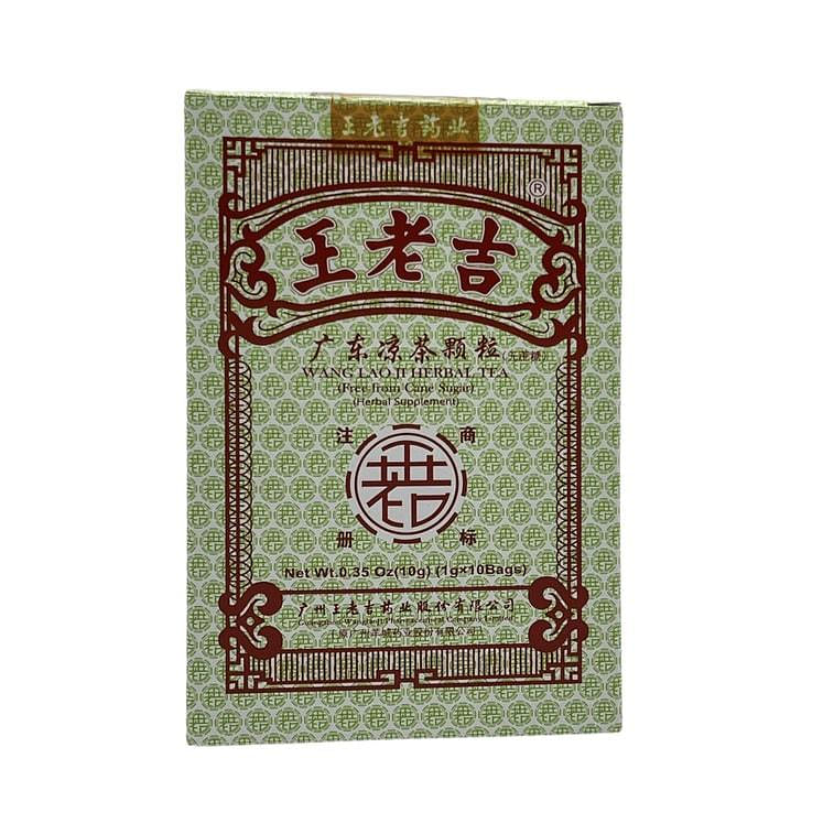 Wang Lao Ji Herbal Tea cane sugar free 10bags 1 케이스