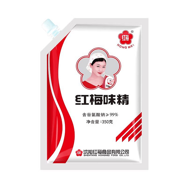 红梅  味精 家用小包装调料 350g*1袋 350 克