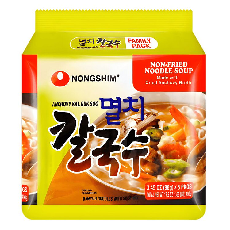 [NONGSHIM] 凤尾鱼刀国秀 - 5 x 98 克