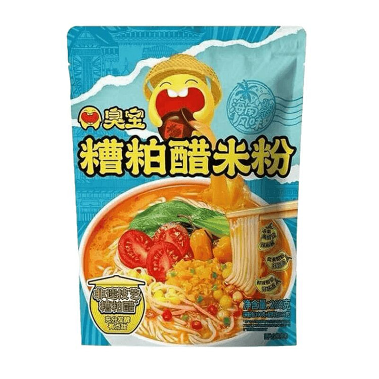 Choubao Zaopo Vinegar Rice Noodles, 269g*1packs 269 g
