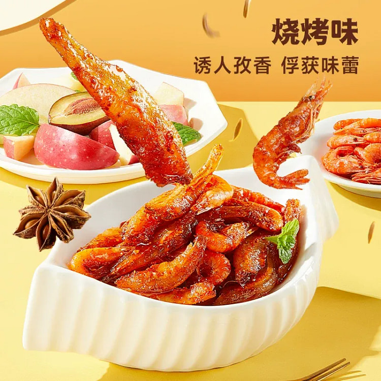Small fish and krill barbecue flavor 100g * 1 bag 100 g