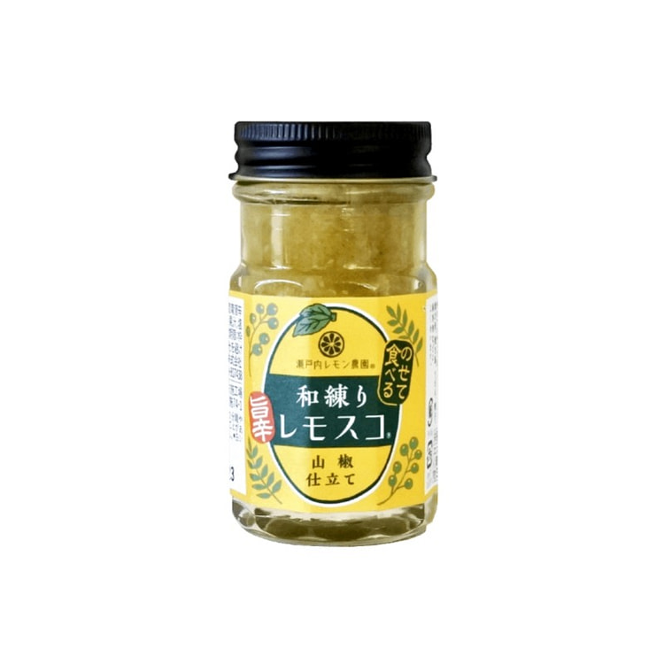 濑户内柠檬农园 日式山椒柠檬酱 50g 1 瓶