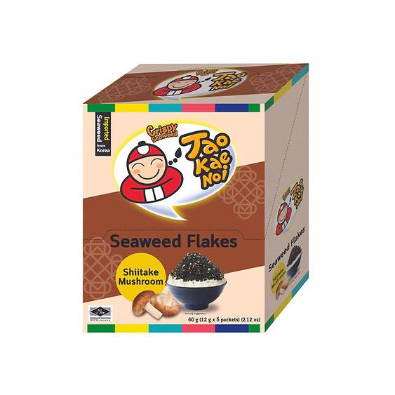 Tao Kae Noi Furikake Seaweed Flakes Seasoning Shiitake Mushroom (5packs
