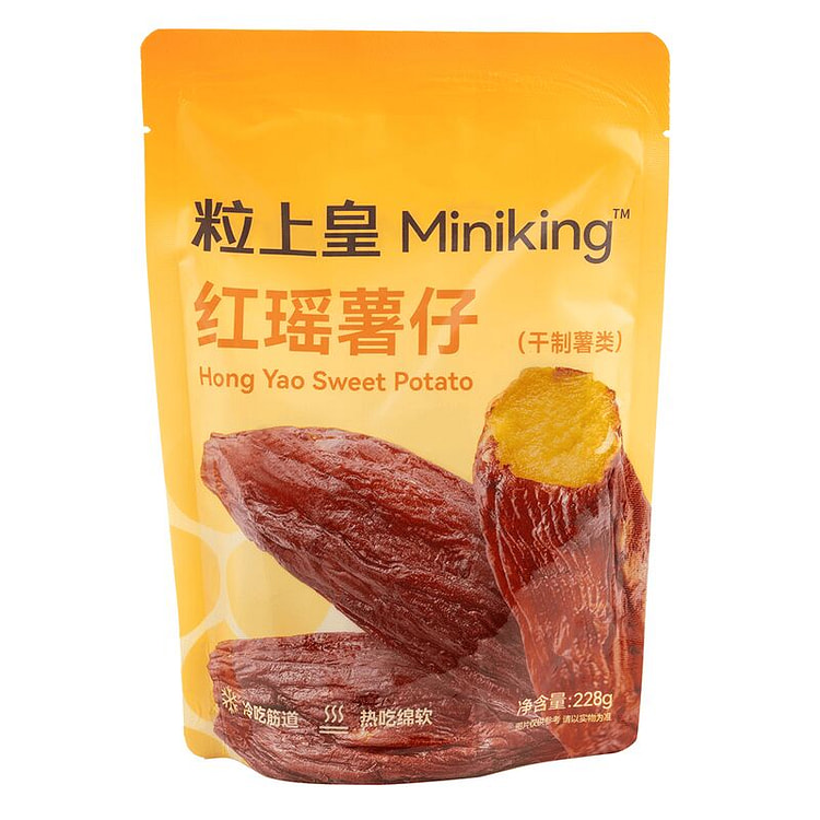 粒上皇 红瑶薯仔 【爆款红薯干 零添加糖】 228 克