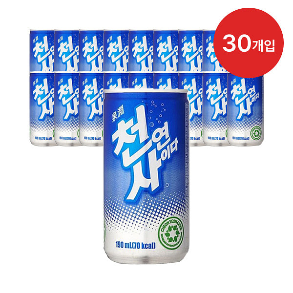 [一和] 天然汽水 (190毫升 x 30袋)