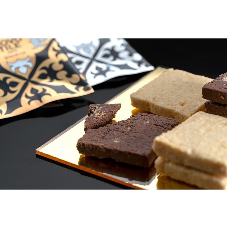 Black Ship Crispy Assorted Baked Chocolates 12pcs 1 box