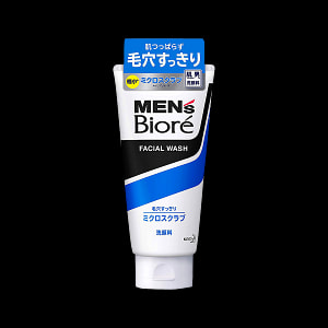 Biore 碧柔 男士细腻颗粒磨砂洗面奶 130g