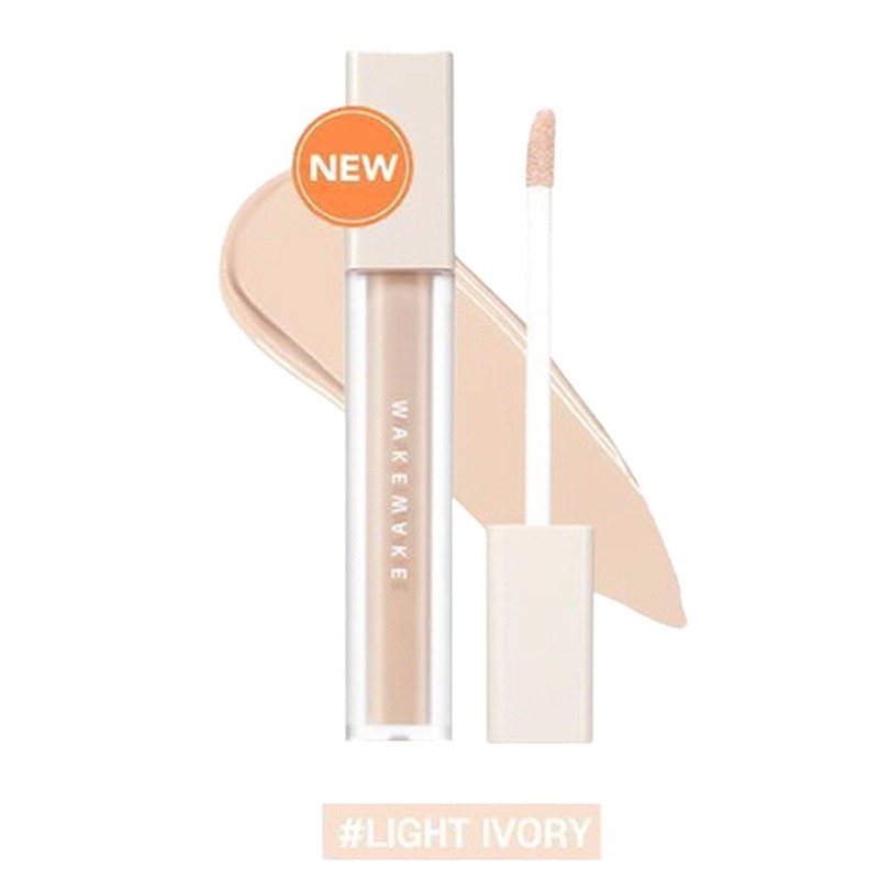 WAKEMAKE Defining Cover Concealer 15 Light Ivory 6 กรัม