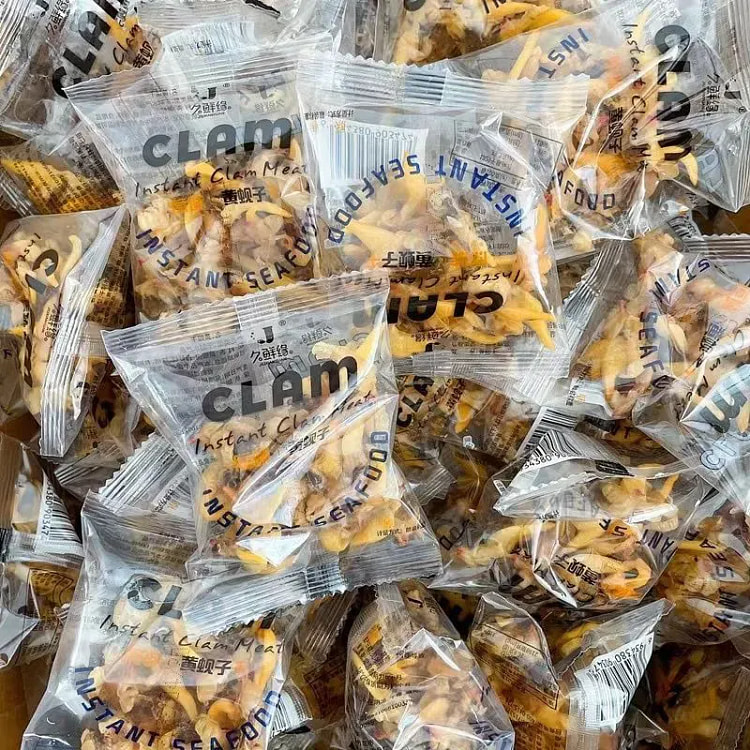 麻辣蛤蜊肉花甲黄蚬干香辣味