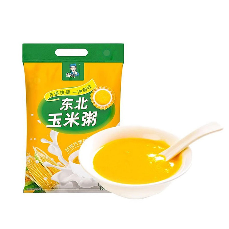 【邹有才】纯玉米糊 冲饮即食 玉米粥代餐 营养餐