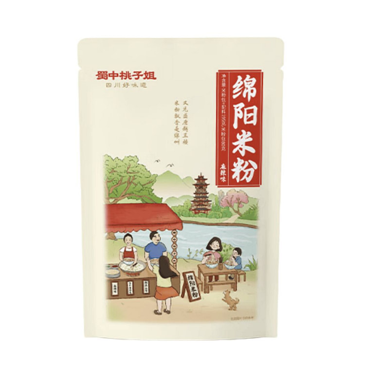 ShuZhong TaoZiJie Mianyang Rice Noodles Spicy 195 g