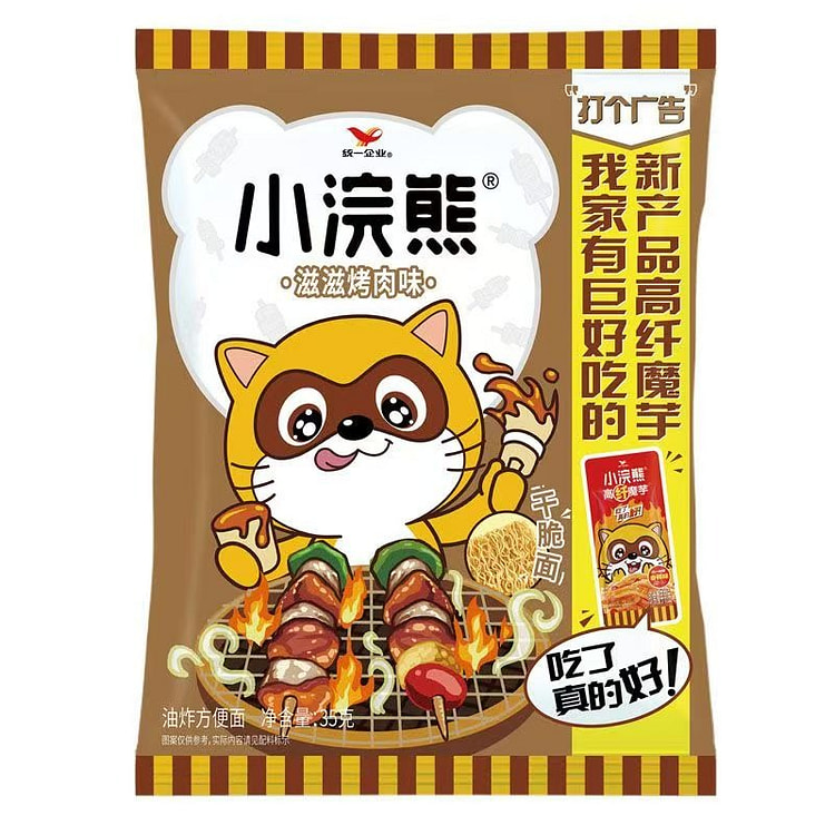 小浣熊 干脆面(烤肉味) 35 克