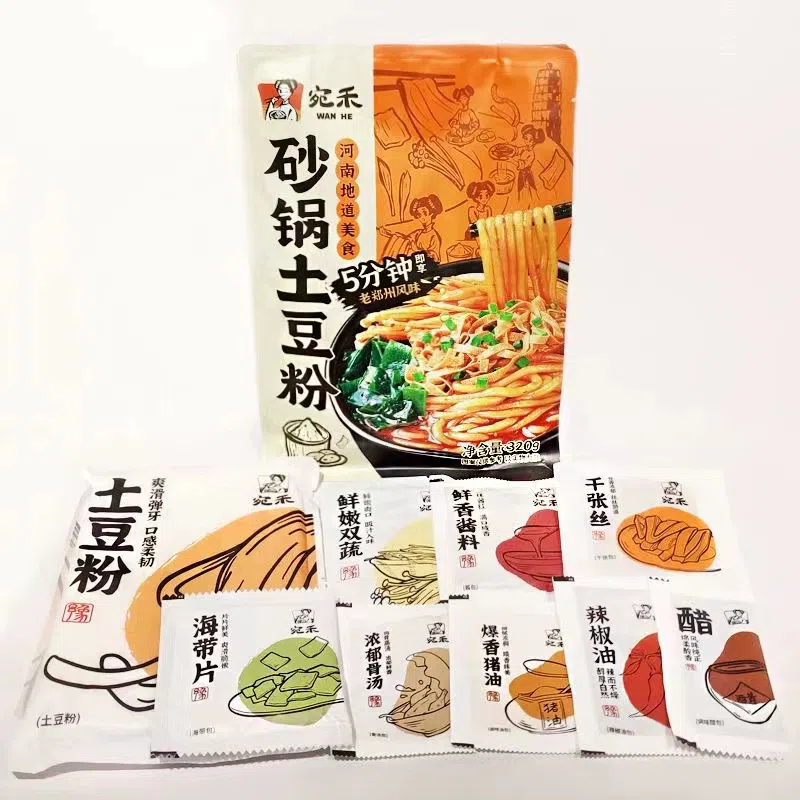 Sand pot potato flour Wan He * 1 bag 320 g