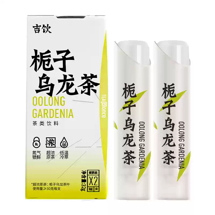 @once吉饮栀子乌龙风味浓缩茶装 2支装