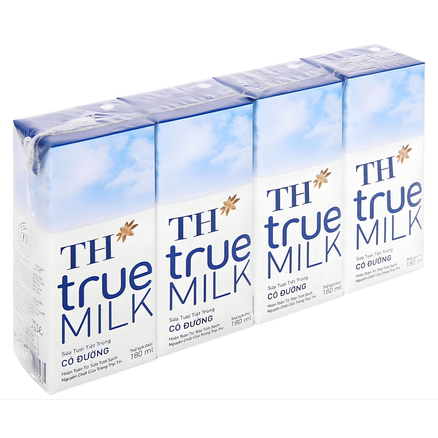 [TH] UHT Sweet Milk – 180ml (4 Packs) 1 each