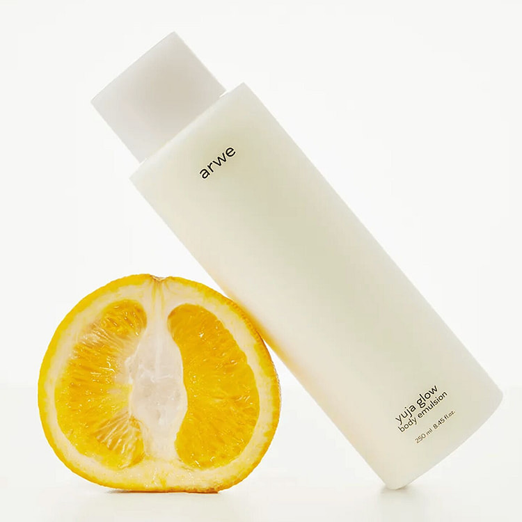 ARWE Yuja Glow Body Emulsion 250ml 1 bottle