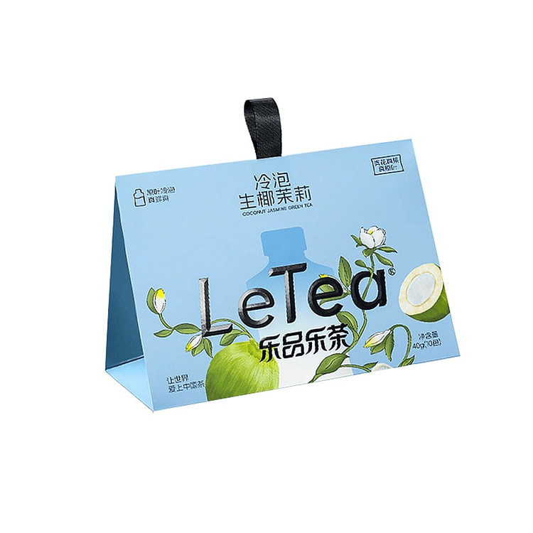乐品乐茶 【椰香携茉】冷泡茶生椰茉莉花茶袋泡茶包 1 盒