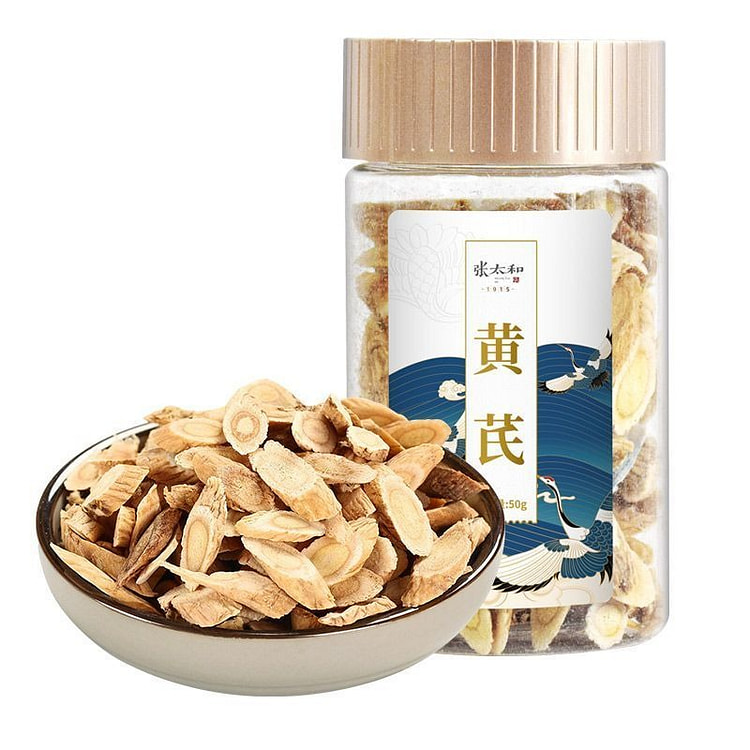 张太和黄芪片干货养生茶泡水罐装50g 50 克