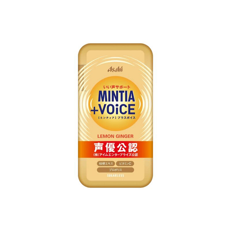 MINTIA 薄荷糖声优推荐款柠檬味清凉喉糖30粒 1 份