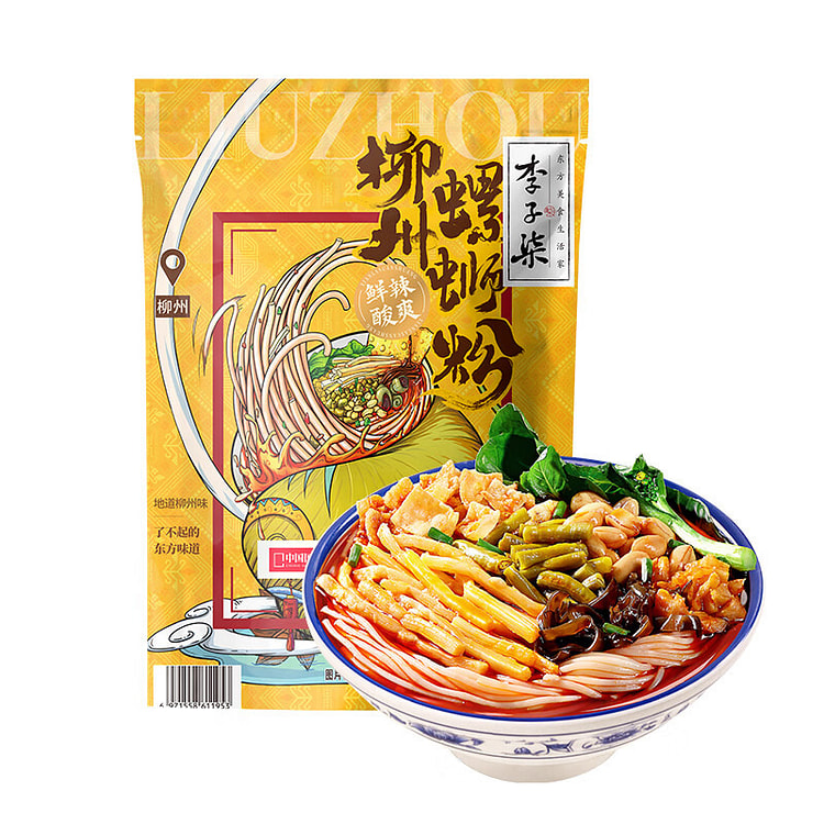 李子柒 广西柳州特产水煮型袋装 方便速食面粉米线