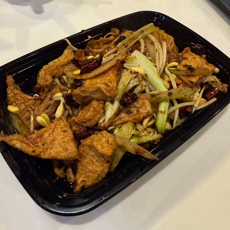 Dry Pot Tofu Sheets 1 lb