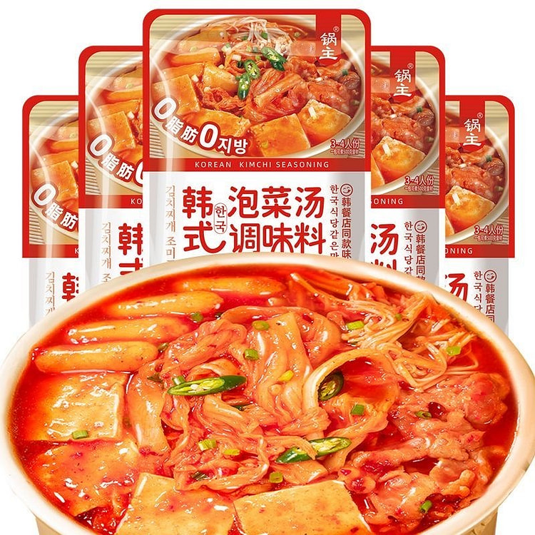 韩式泡菜汤调味料豆腐汤石锅拌饭家庭装50g×4袋 200 克