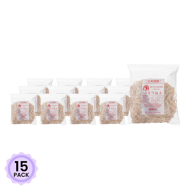 Bei Mei Mian Chang 라면 생면 2 파운드*15 팩