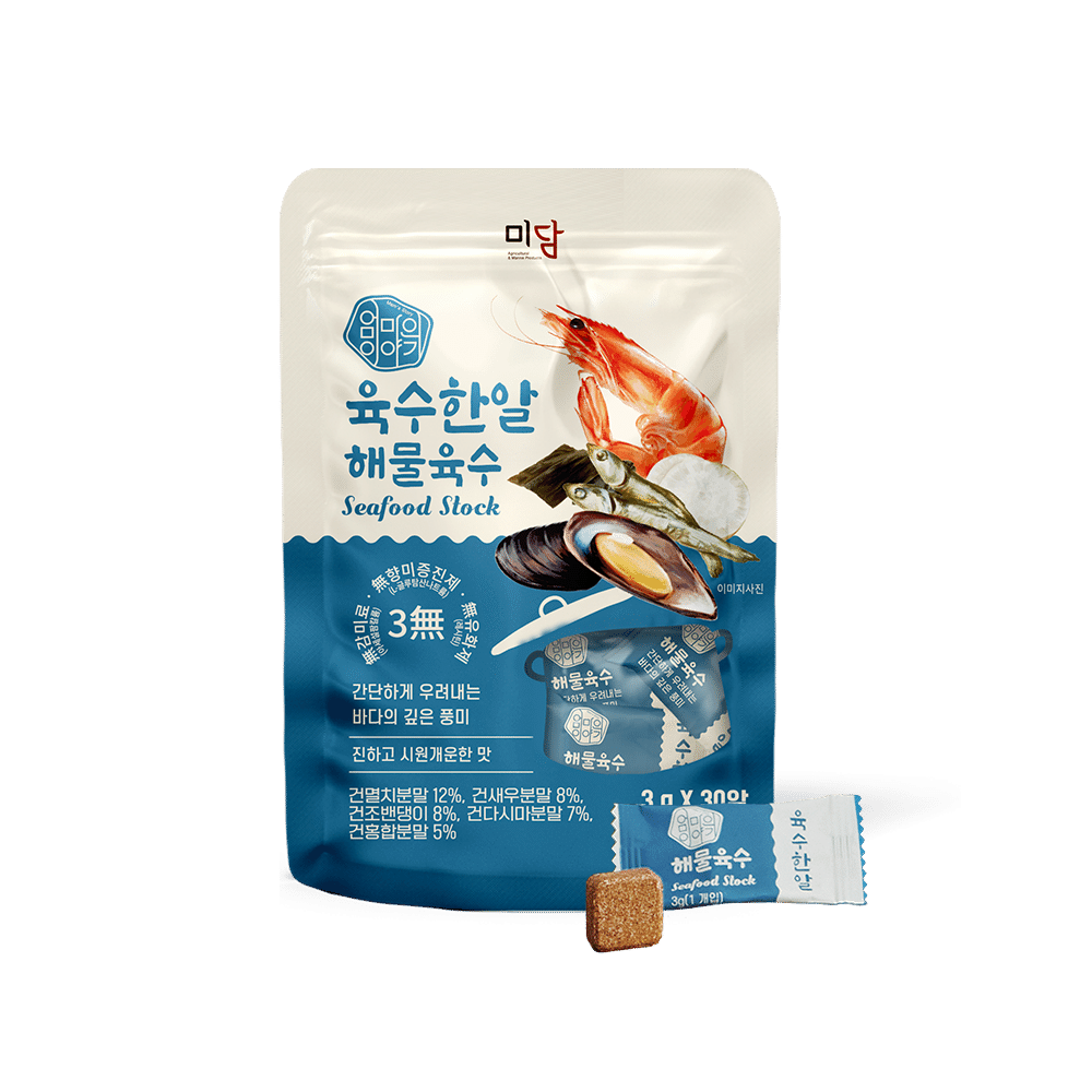 MOM's STORY Soup One Tablet Seafood Broth 90 g