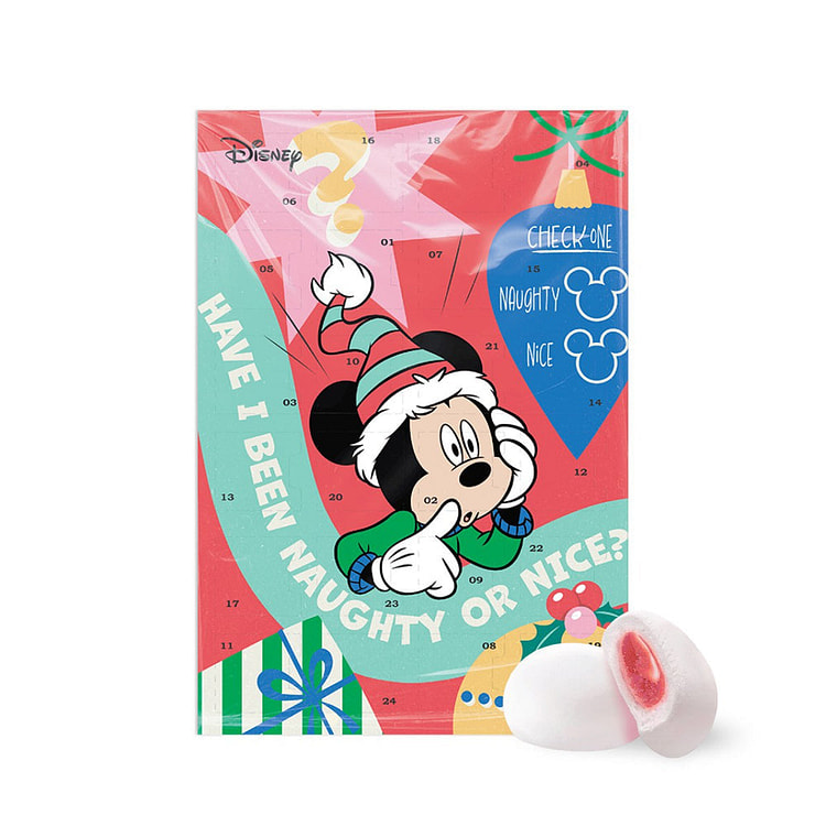 Disney Christmas Advent Calendar Marshmallow Disney Couple Mickey 120g