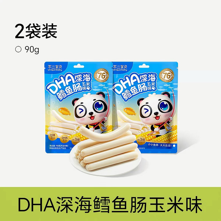 Cod sausage corn flavor 180 g