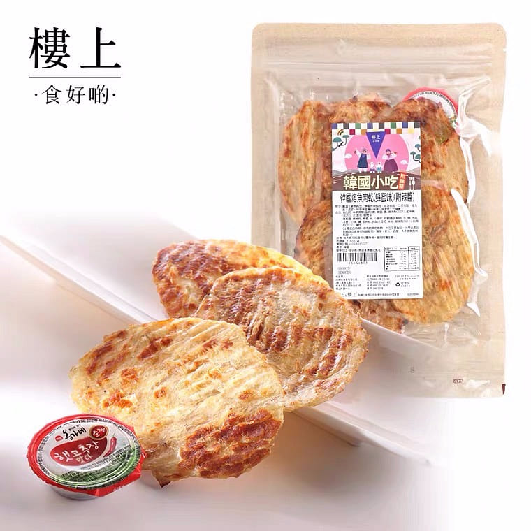HKJEBN Korean Dried Fish Slice (Honey Favor with Chili Sauce) 100 g