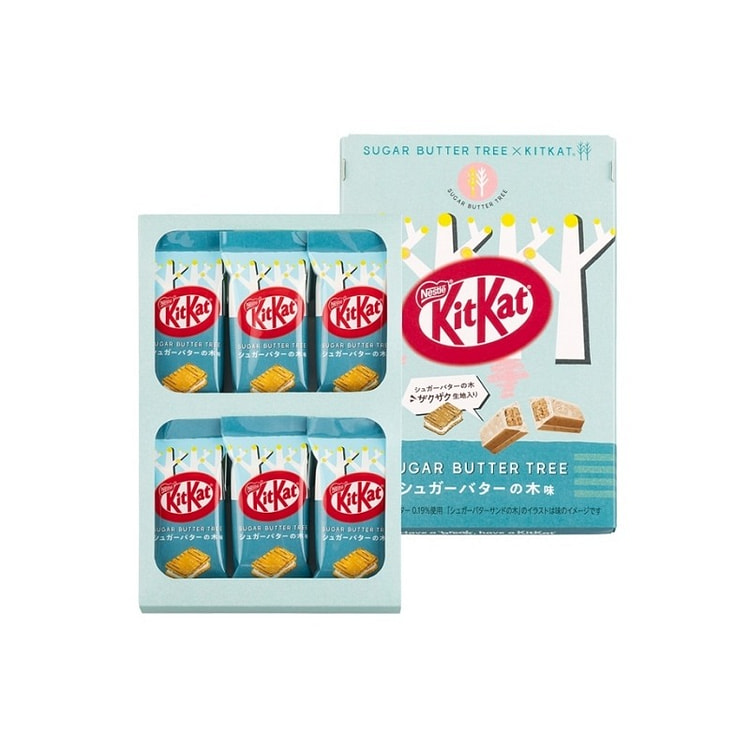 KitKat 迷你砂糖树奶油夹心威化饼  6枚入