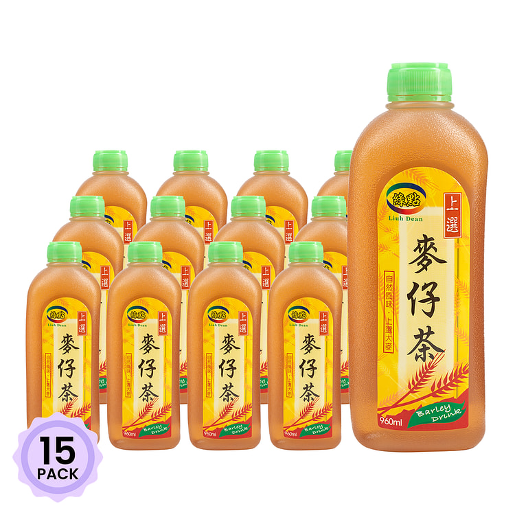 Taiwanese Barley Tea 960 ml*15 pack